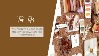 How to create a mood board for your wedding