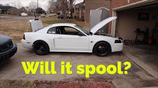 Rear mount intercooler and s491 turbo on a 4.6 2v! Will it spool?