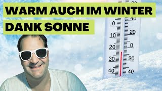 Wie Du mit einem Wintergarten solare Wärmegewinne nutzt und somit bares Geld sparst!