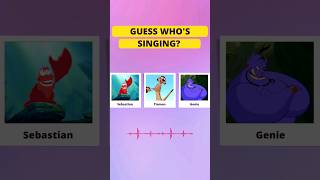 Can You Guess Who Is Singing? Disney Quiz! #shorts