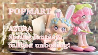 POPMART AZURA Spring Fantasy full box unboxing!