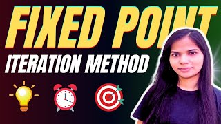 11. Fixed Point Method | Fixed Point Iteration Method | Numerical Method Full Playlist