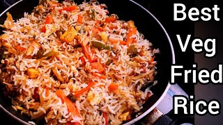 veg fried rice recipe|fried rice recipe|rice recipe for lunch box|2min recipe|tiffin recipe|vegpulao