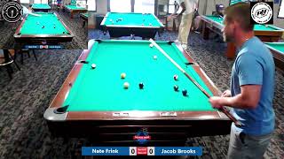 Nate Frink vs Jacob Brooks - 8 Ball Tournament - Second Round - 8/24/24