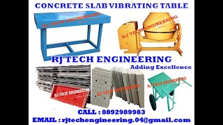 CONCRETE SLAB MAKING MACHINERY