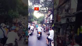 Riding through the Streets of Hanoi