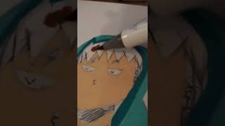 Drawing a original character with posca markers#art #trending#posca#viral