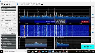 Radio New Zealand International Freq.13.755 Mhz