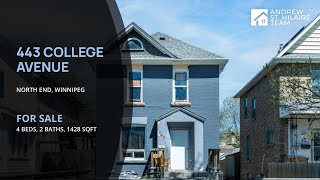 Duplex for Sale | 443 College Avenue | North End, Winnipeg