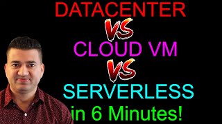 Datacenter Vs VM (EC2) Vs Serverless (Lambda) Explained in 6 Minutes | Real Life Example