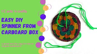 Cardboard spinner wheel | spinner cardboard Craft | Spinner using cardboard | 5 minutes craft