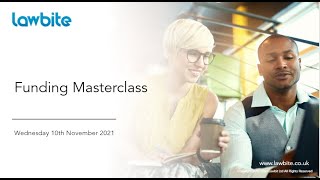 Funding Masterclass - 10th November 2021 | LawBite & Fleximize