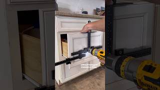 Helpful Jig For Installing Cabinet Pulls #tools