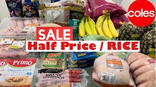 BEGA SUNRICE PRIMO COLES WEEKLY GROCERY HAUL • MELBOURNE