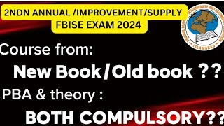 Syllabus Changed For 2nd Annual 2024 ? | Is it compulsory to give Practical PBA with Theory?