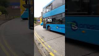 15472 #stagecoach Lancashire& Merseyside and Preston bus 40517 Passing Preston