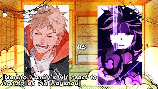 ||Naruto Family's AU react to Naruto as Cid Kagenou||