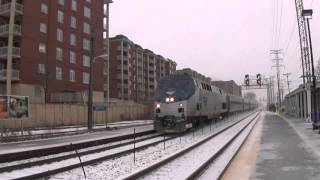 Amtrak 34 leads a late Hiawatha