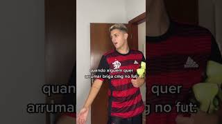 QUANDO ALGUÉM QUER ARRUMAR BRIGA NO FUT #futebol #shorts