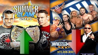 TOP 3 / FLOP 3 des PPV de 2011