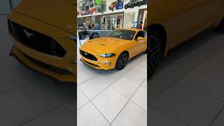 2023 FORD MUSTANG GT😎#shortvideo #automobile #blue #ovalshape #ford #gt #yellow