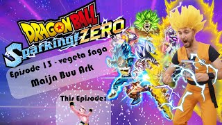 Dragon Ball Sparking Zero - Episode 13 - Vegeta Saga - Vegeta’s Struggle - Can He Defeat Majin Buu?