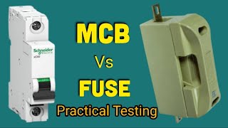 How To Choose Right MCB/Fuse | MCB Vs Fuse @Maheshelectricks