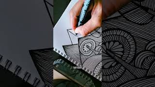 Doodle Landscape #art #zenart #drawing #doodlearttutorial #zendoodle #doodlelovers #zentangle