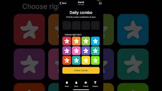 Starsfi Daily Combo 19 November | daily combo for starsfi | Starsfi airdrop launch date | #starsfi