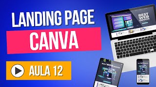 Landing Page com Canva Aula 12 Melhorando o design da página