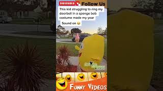 When you have a best costume but can't ring the door bell 🤣 #funnyvideos #trend #viral