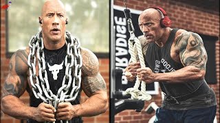 Gym Workout Dwayne Johnson Motivation