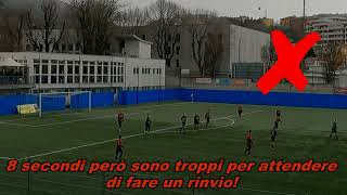 San Giovanni - Pro Cervignano (Giovanissimi Under 14): analisi portiere