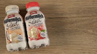 Müllermilch Select - Weiße Schokolade Cocos-Mandel & Himbeere