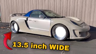 MASSIVE NEW WHEELS | Turning My MR2 into A SUPER CAR Pt. 4