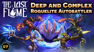 INCREDIBLE Party Synergy Autobattler Roguelite! [ THE LAST FLAME ] Gameplay