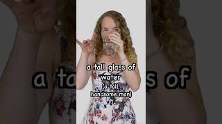 A tall glass of water - English idiom #funny #englishidioms #englishslang