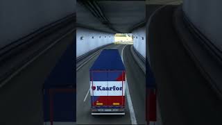 Driving MERCEDES ACTROS TRUCK #game #trucksimulator #simulatorgames