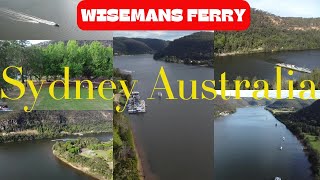 Sky View of Wisemans Ferry Sydney Australia 👍❤️💛💚💙, #travel #nature #australia #beautiful #subscribe