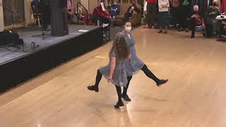 PUG duet @ Winter Solstice 'Tweener '22 - Appalachian clogging - CommonWealth Dance Collective