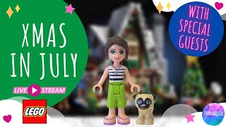 Xmas in July - Lego Elf Club House - live stream, build and cosy chat with special guests