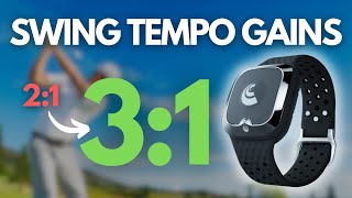 Improving my swing tempo in just FIVE swings with the deWiz golf swing analyser