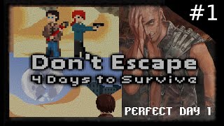 DON'T ESCAPE 4 DAYS TO SURVIVE - LET'S PLAY - ZAGRAJMY - PERFECT DAY 1 - TOXIC DAY - BEZ KOMENTARZA!