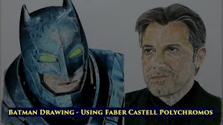 Batman Drawing - Faber Castell Polychromos Review