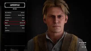 Red Dead Redemption 2 online character creation and beginning