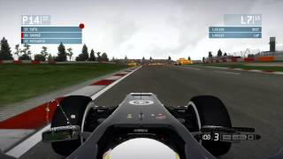 F1 2013 - Career Mode Episode 9: Bollards, Battles and Banzai Moves (Germany)