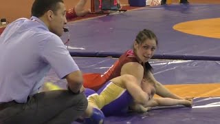 Wrestler Russian Girls in Junior Division, The Best Moments Part 2