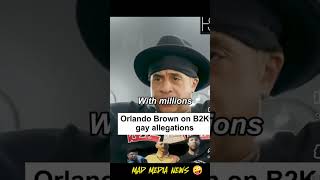 🔴Orlando Brown Defends B2K G*Y RUMORS 😳#orlando #b2k #b2kshorts