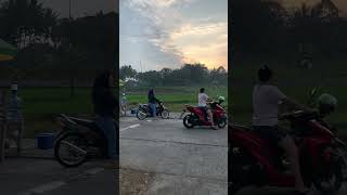 senja yang perlahan mulai menjauh #senja #senjaindah #dailyvlog