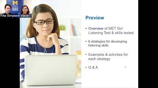 6 Strategies for Developing Listening Skills for MET Go!